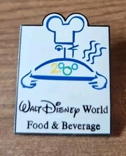 Walt Disney World Food And Beverage Pin 2000