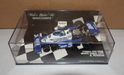 MINICHAMPS 1/43 TYRRELL P34 1977R.ピーターソン MINICHAMPS 1/43 TYRRELL P34 1977R.ピーターソン GPレプリカ 1/43