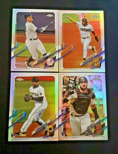 2021 Topps Chrome Baseball REFRACTORS with Rookies You Pick
