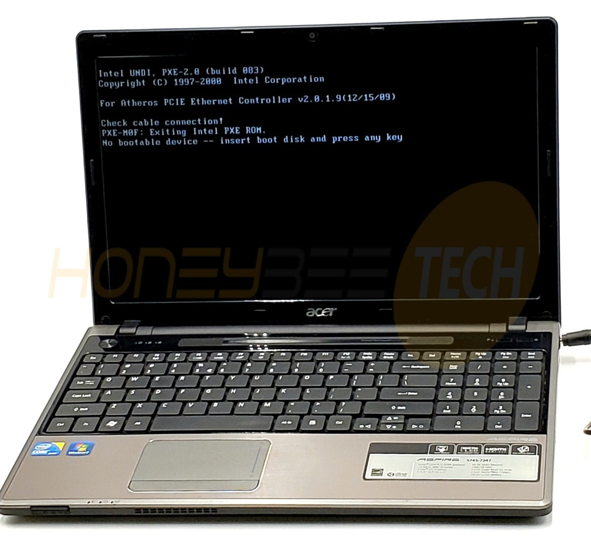 ノートパソコン acer Aspire 5745-A54E/K Windows 10 Home Core