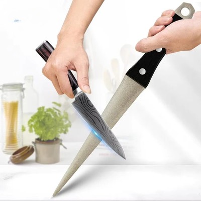 Sharpening Curved Surface for Knife Scissors Honing Bar Kitchen Grinding Tool