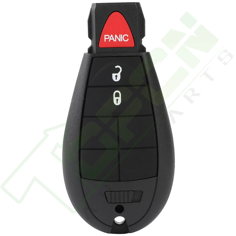 Para RAM 1500 Dodge Durango 2010 2011 Entrada sin llave Control remoto Coche Llavero Foto 3 de 4