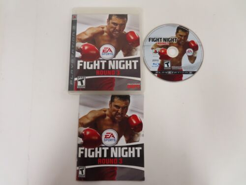 FIGHT NIGHT ROUND 3 EA SPORTS - PLAYSTATION 3 PS3 III ESPN VIDEO GAME