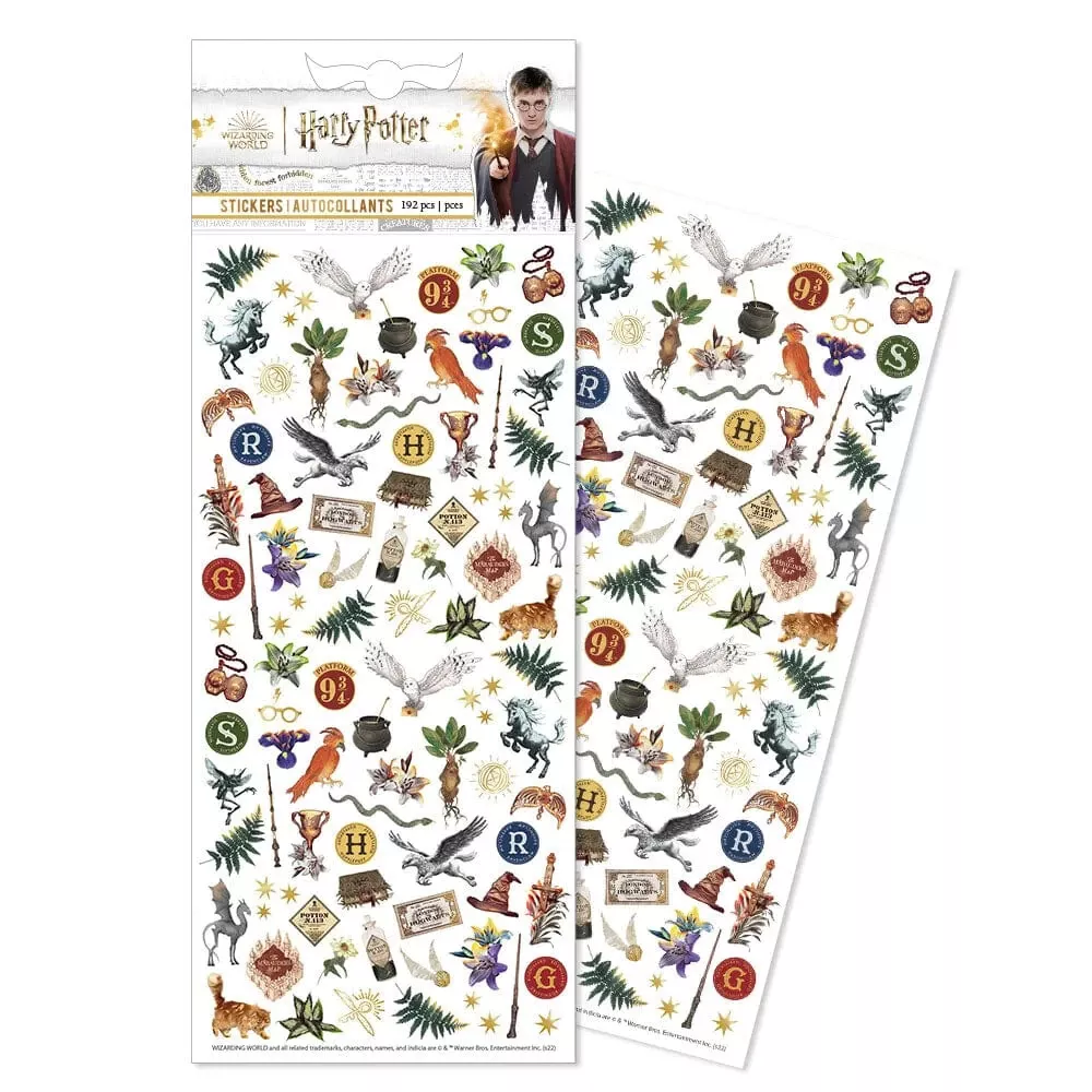 Stickers Crafts PH Micro Mini Harry Potter Floral Hogwarts Icons