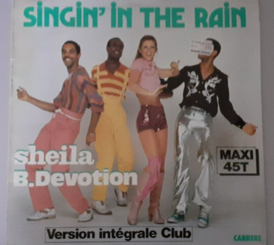 Sheila B. Devotion - Singin`In The Rain  - gut erhalten -
