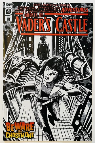 Star Wars Adventures Ghosts of Vader's Castle #4 1:10 Incentive Variant NM