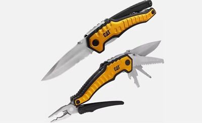 CAT Caterpillar Multitool XL 9 in 1 Werkzeug Taschenmesser Multifunktionswerkzeu
