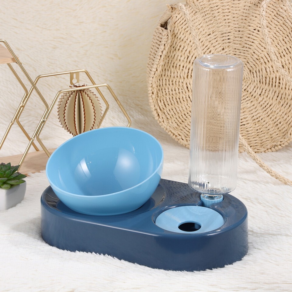 Pet Slow Food Dispenser Raised Cat Food Bowl Pet Slow Feeder Raised Dog