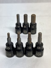 RARE COMPLETE SET Mac Tools Jesse James WCC 3/8” Drive Hex Specialty Socket Set