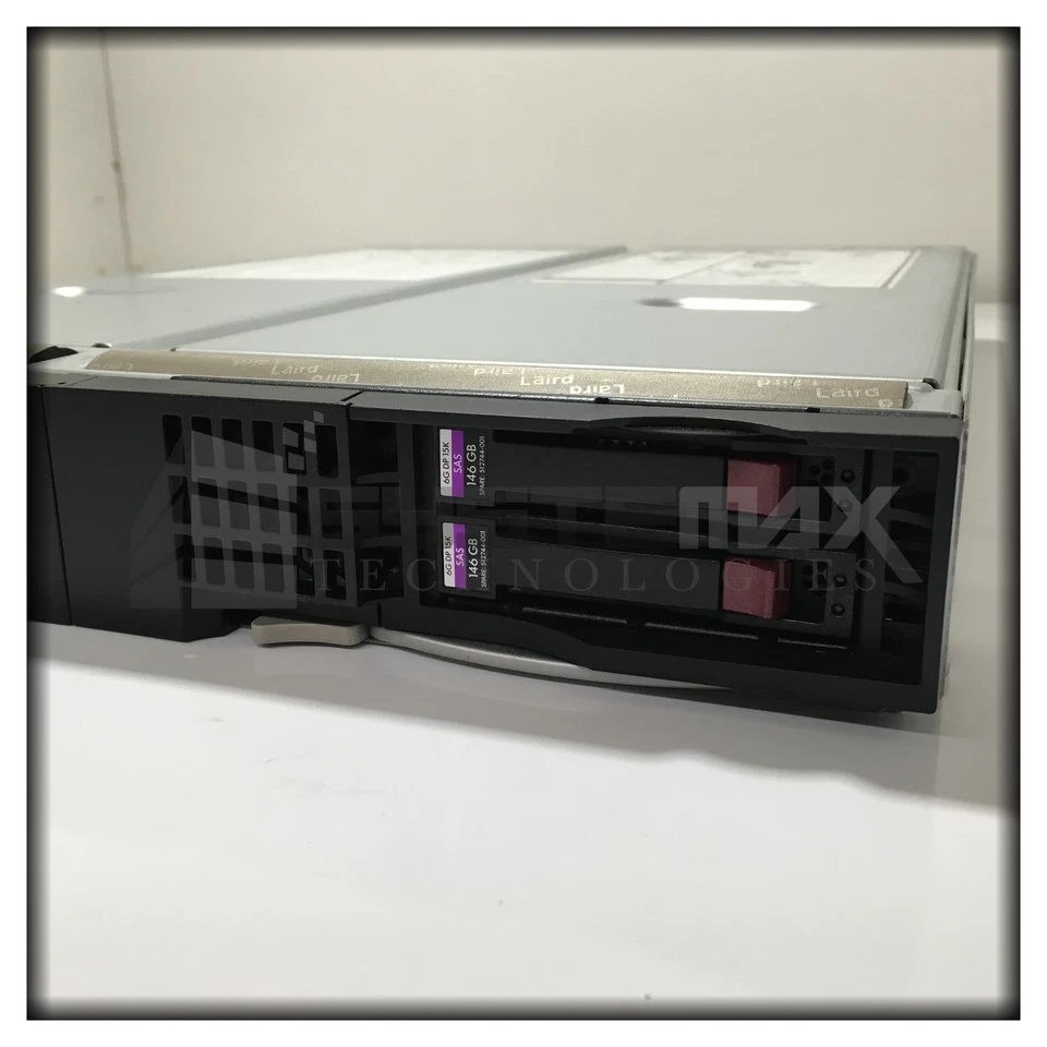 HP Integrity BL860c i2 2x Itanium 9340 1.6GHz QC Blade Server w/ 128GB AD399A - Image 3 of 4