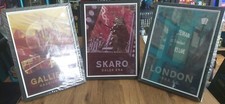 Doctor Who Experience Gallifrey Museum Framed A4 Artprints �3 (Reproductions) 