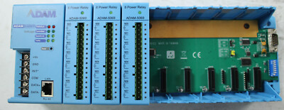 Advantech ADAM-5510EKW/TP Ethernet-enabled SoftLogic Controller w/ 3x 5069 mods