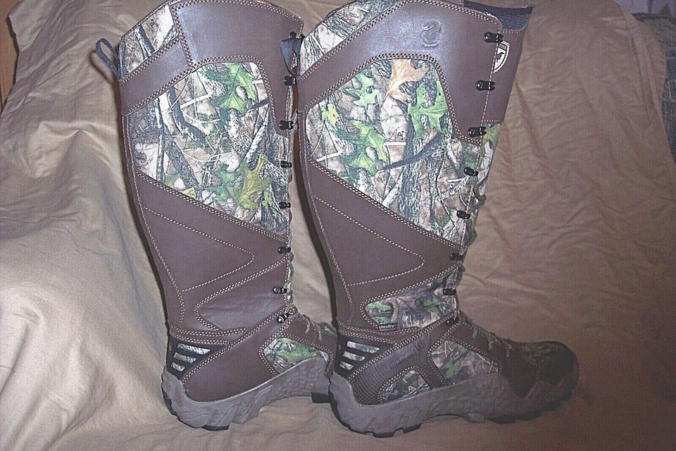 Mens Snake Boots Snake Proof Boots Camo Hunting Boots Scent Ban Waterproof 9.5  - Image 3 of 4