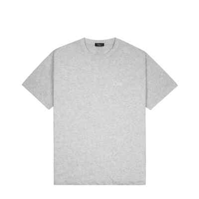 Dime MTL Classic Small Logo T-Shirt Heather Grey Fast Free UK Delivery