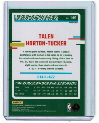 Talen Horton-Tucker Optic Pink 20枚限定 RC 2023-23 Optic - Hyper Pink - Talen Horton-Tucker | eBay