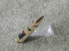 Militaria: 50 Cal Twist Pen With Kuwait Campaign Ribbon imbedded in Lucite — photo 4