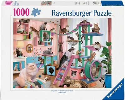 RAVENSBURGER PUZZLE*1000 TEILE*CAT TREE HEAVEN*RARITÄT*NEU+OVP