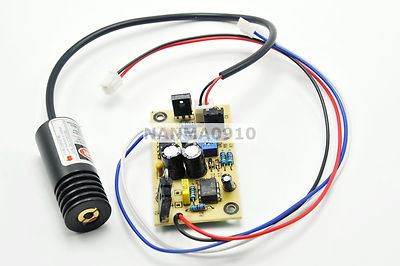 Industrial 150mw 650nm 658nm Red Diode Laser Dot Module 18x45mm w/ TTL 5V