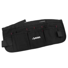 NEW 24in 13-pocket Black Canvas Waist Apron Adjustable Tool Belt Pocket Storage