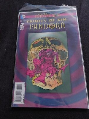 DC Comics Sammlung Trinity Of Sin: Pandora  Nr.1  3D Druck  US Ausgabe