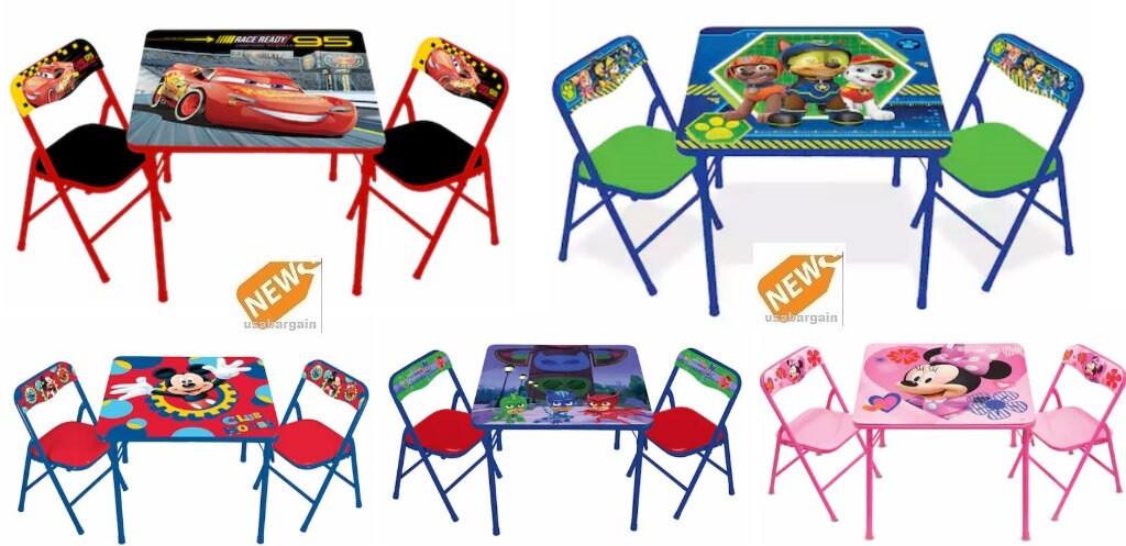 paw patrol educational activity table