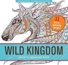 Wild Kingdom [Artist's Coloring Books] , Peter Pauper Press
