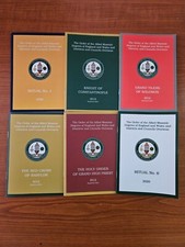 Masonic books: The Order of The Allied Masonic Degree 1 - 6