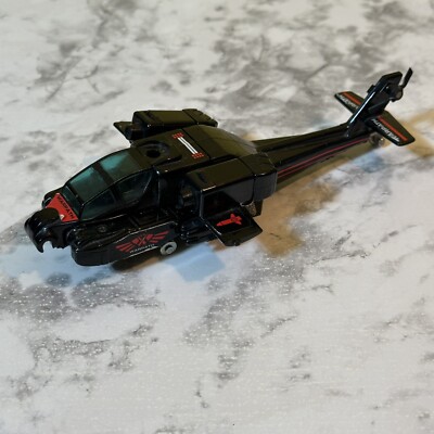 Gobots Warpath Helecopter W6872R 1985 Bandai 80's Toy Transforming Retro As Seen