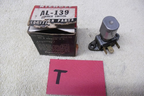 NOS Dimmer switch for 1959-1969 MOPAR, Rambler & Studebaker AL-139 - Picture 3 of 3