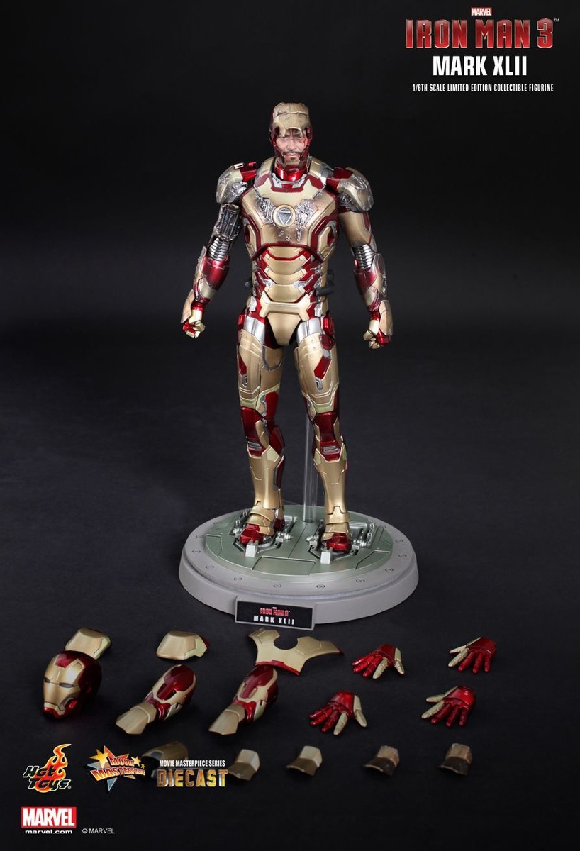 アメコミ HOTTOYS IRONMAN MARK42 MMS197D02 Hot Toys 1/6 Movie Masterpiece Diecast Iron Man 3 Mark 42