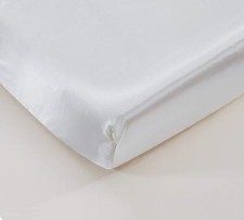 EHP Super Soft  Silky Satin Crib Fitted Sheet 28" X 52"  9", Solid/Deep Pocket