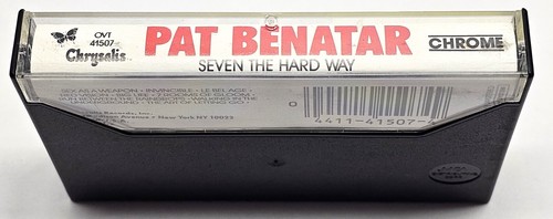 Pat Benatar Seven The Hard Way Cassette Tape 1985 Chrome CVT 41507 - Picture 5 of 12