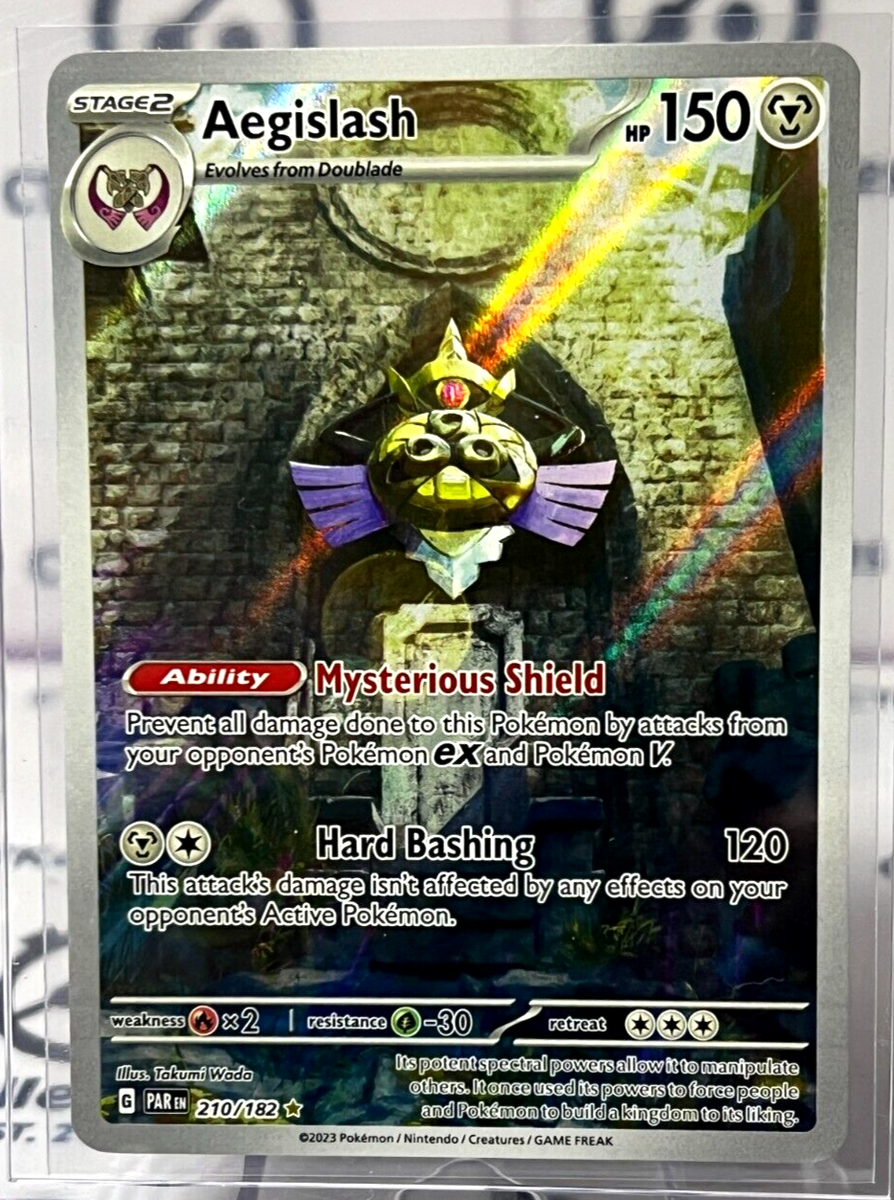aegislash pokemon card POKÉMON CARD GAME sv4M 045/066 RR main image 0