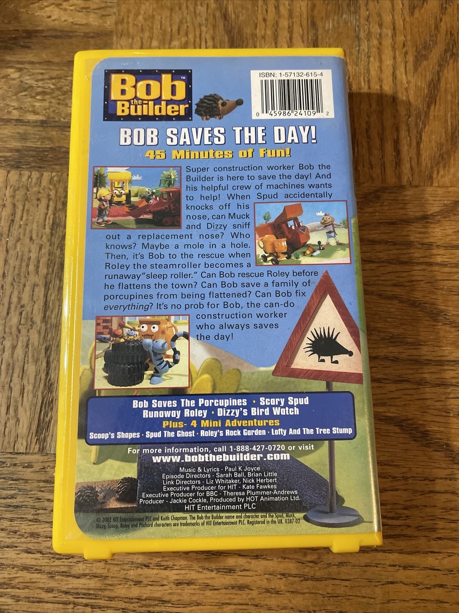 Bob The Builder Saves The Day VHS 45986241092| eBay