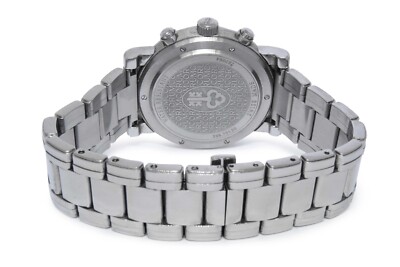 Corum Romulus Chronograph Steel Black Dial Mens 40mm Quartz Watch