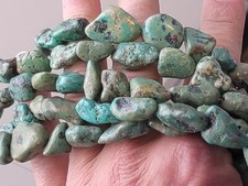 Gorgeous Strand Beautiful Turquoise Beads Natural Shapes Beads Apprx 13 to 26 MM