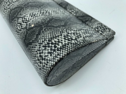 Jimmy Choo Parfums Clutch Snake Print Bag - Picture 5 of 14
