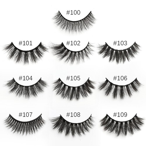 3D Mink False Eyelashes Reusable False Eyelashes Bulk False Eyelashes Makeup - Picture 12 of 25