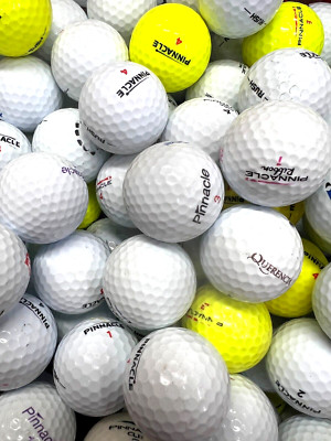 50 Premium AAA Assorted Pinnacle Used Golf Balls...includes Color