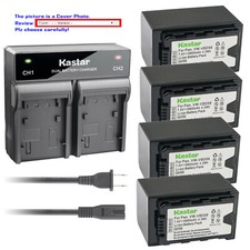 Kastar Battery AC Rapid Charger for Panasonic VW-VBD58PPK VW-VBD78 VW-VBD98