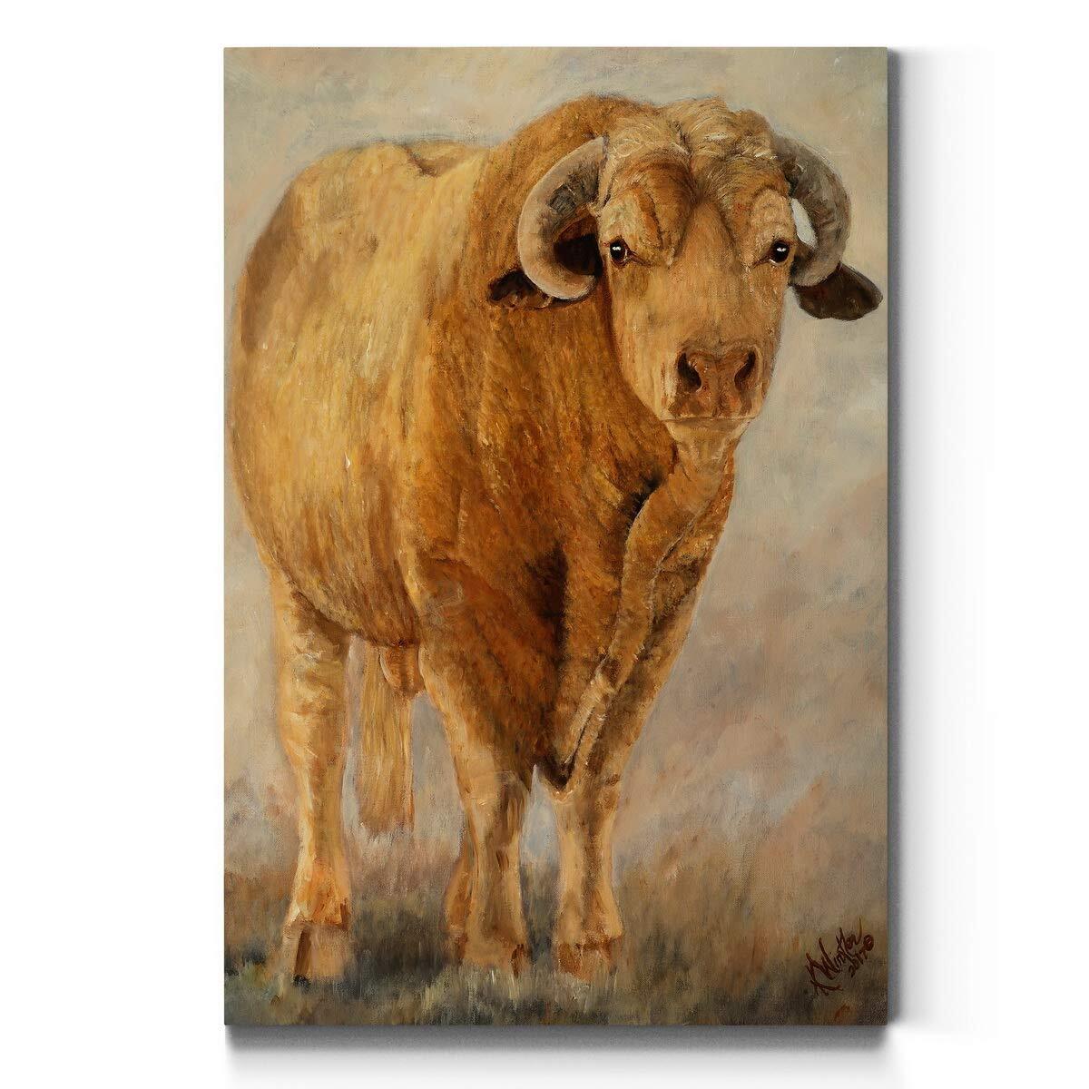 Portrait Style Canvas Wall Art: Animals, Dogs, Birds, Fish, Horses, Elk, Deer...