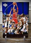 Michael Jordan Card Upper Deck Shooting Over David Robinson - Mint NM 💎