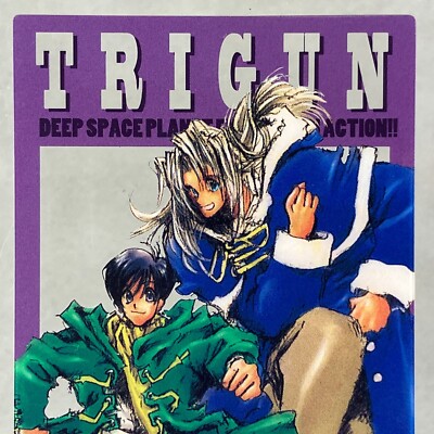 8枚TRIGUN　トライガン　M-02～09　カード　トレカ　1999 1999 Amada Trigun Meryl Stryfe & Milly Thompson C-2 Clear Rare