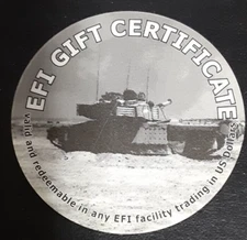 1EFI10D  BRITHISH  EFI  1st Print  10 Cents  Pog  from 2004  not AAFES