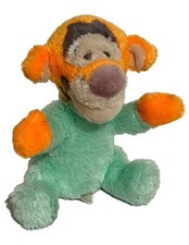 Disneyland Winnie The Pooh Baby Tigger Rattle Plush 8" Stuffed Animal Toy USED