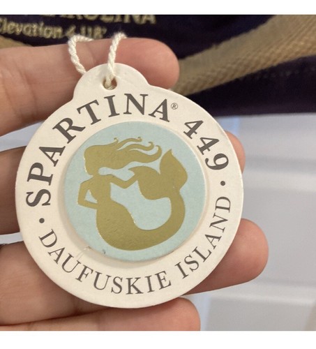 Navy Highlands Duffle SPARTINA449 DAUFUSKIE ISLAND SOUTHCAROLINA BRAND NEW - Picture 4 of 14