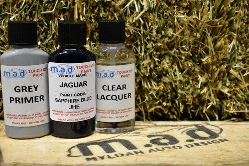 M.A.D JAGUAR SAPPHIRE BLUE JHE PAINT TOUCH UP KIT 30ML JAG XE XF F-PACE XJ S - Picture 6 of 6