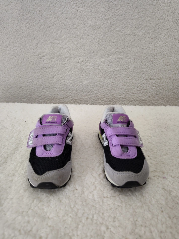 New Balance 515 Niñas Tenis 5 Púrpura Parte Superior Baja Gancho Lazo Cómodo Zapatos Activos Foto 2 de 4