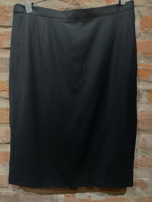 Women Escada by Margaretha Ley Skirt Navy Wool 38