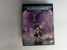 Warhammer 40K Black Templars - Emperor's Champion - - Opened Complete